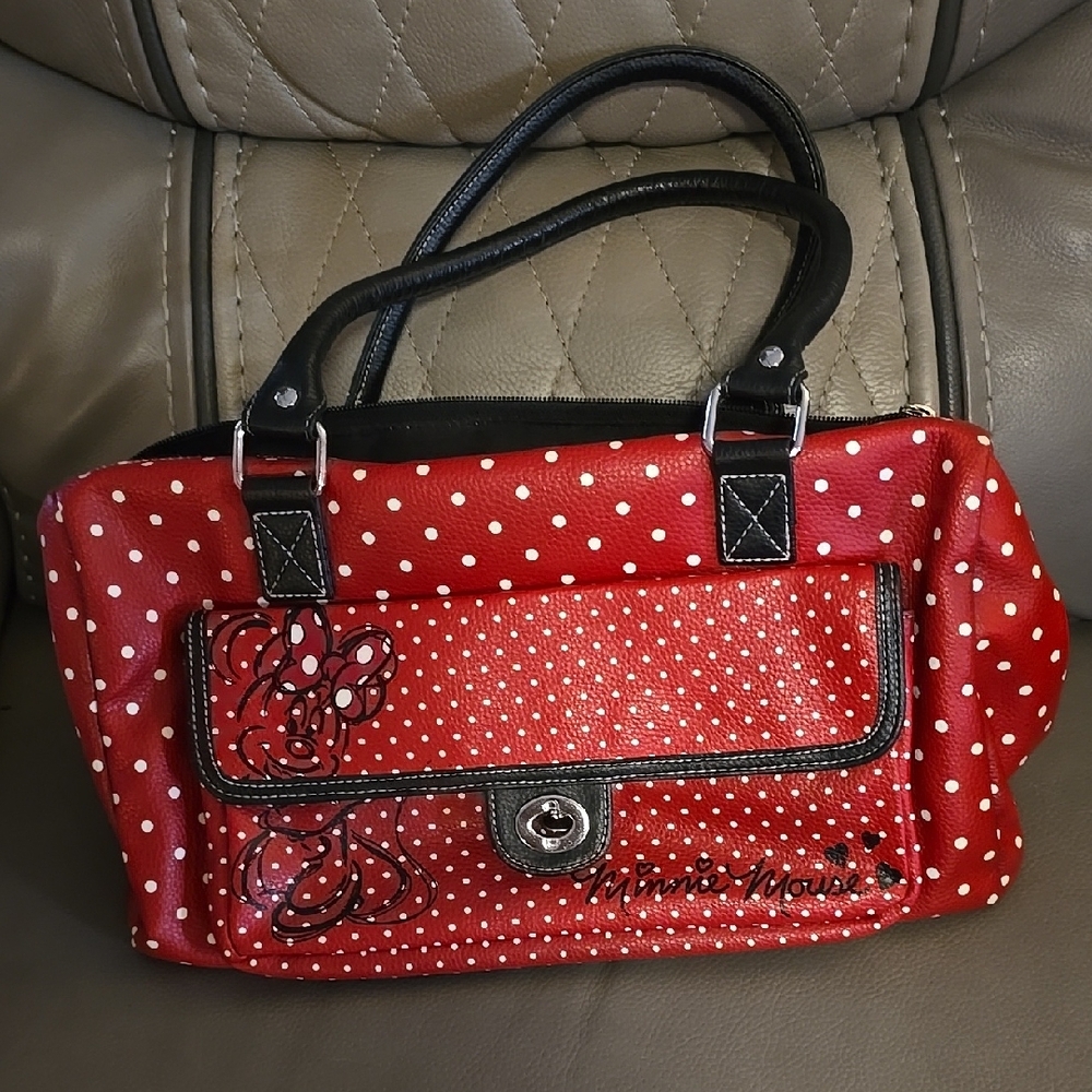 Red Polka Dot Handbag